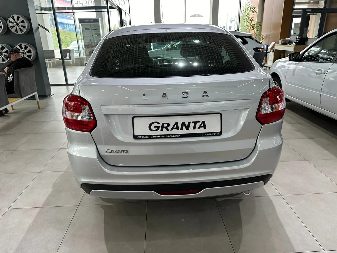 LADA Granta Лифтбек Классик Кондиционер 2026 г., серебряный — фото 2