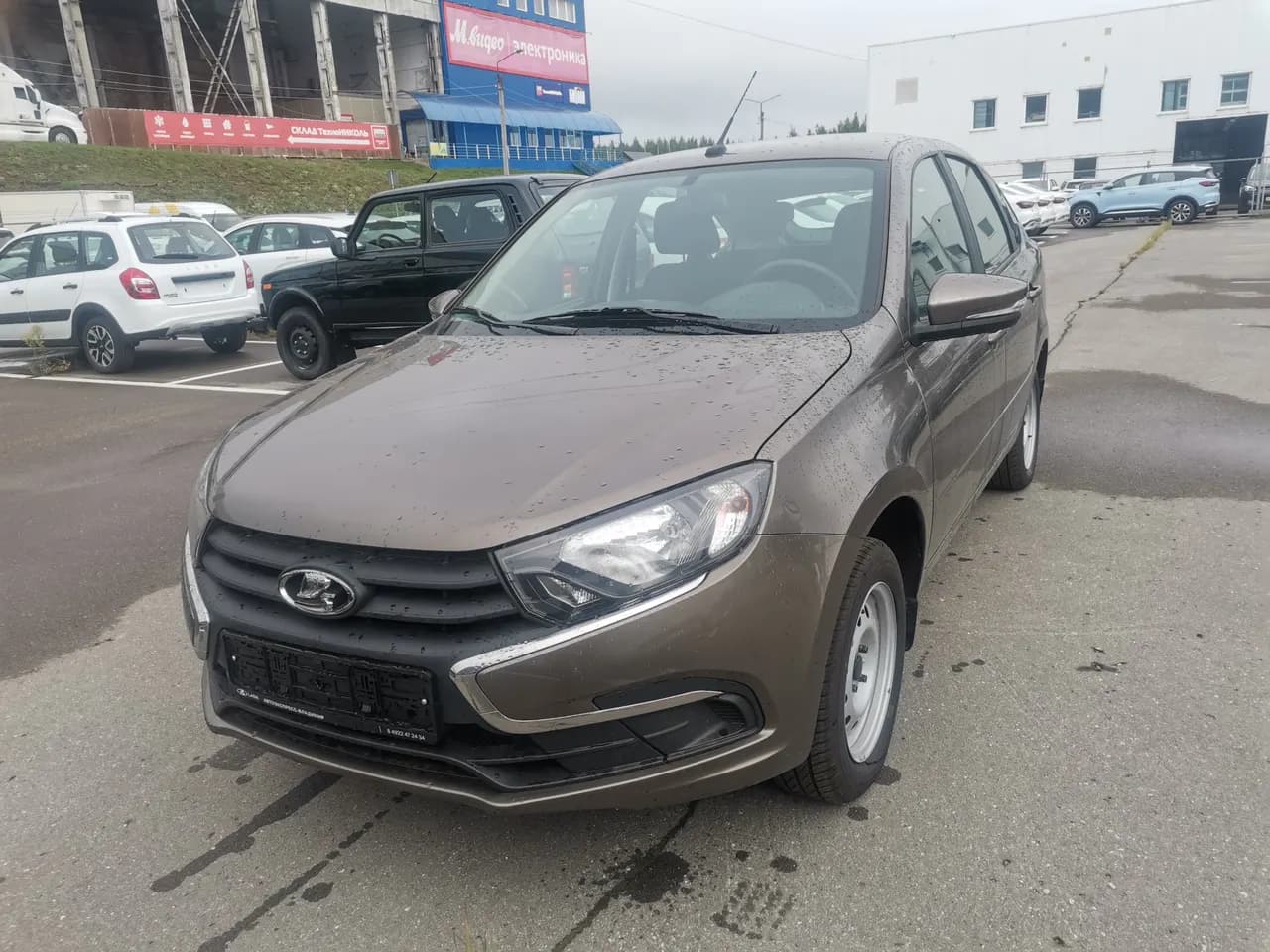 LADA Granta Лифтбек Классик Кондиционер 2026 г., коричневый — фото 4